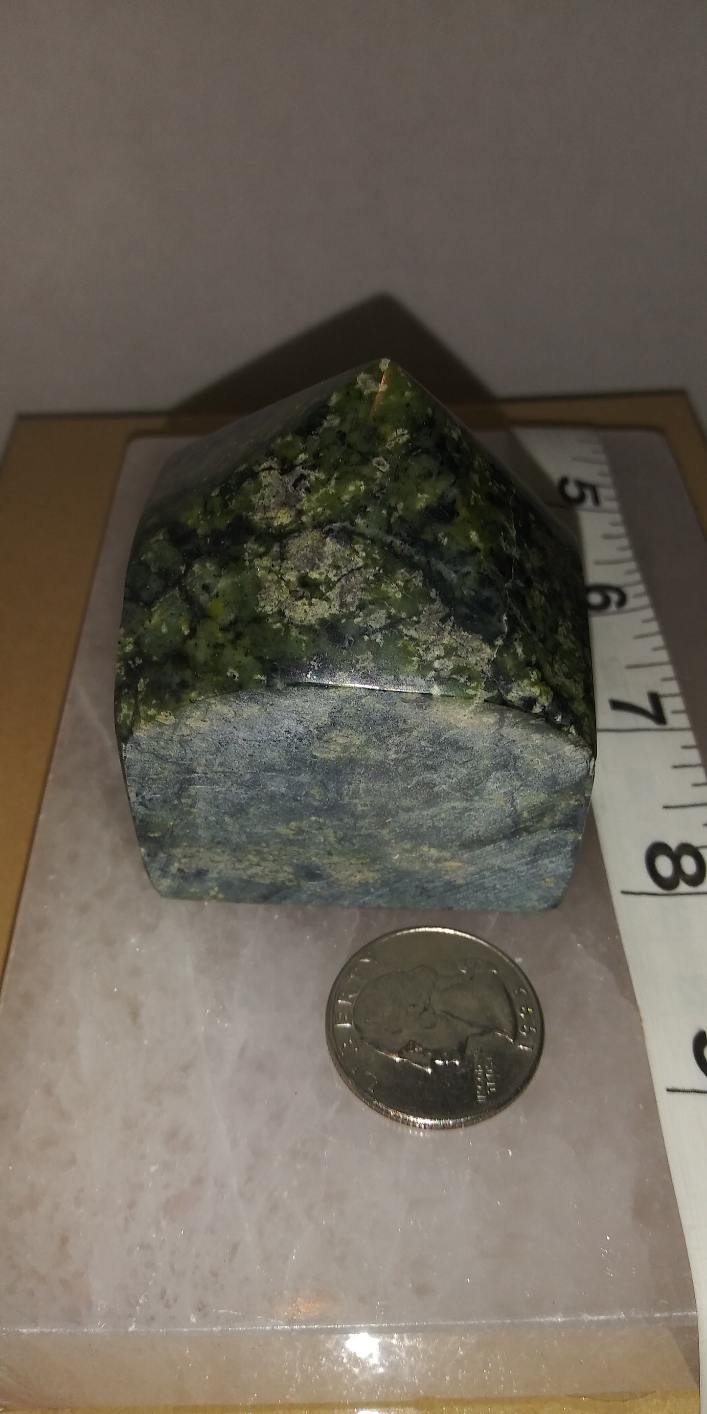 Nephrite Jade Semi Polish Point