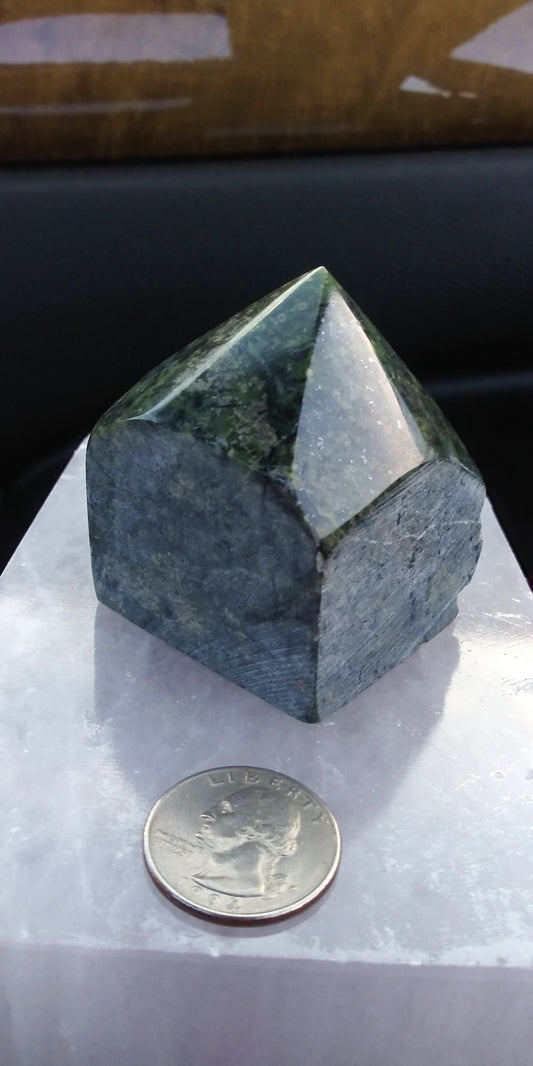 Nephrite Jade Semi Polish Point