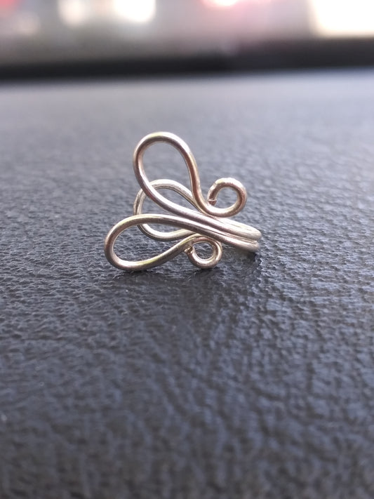 Butterfly Nose Ring