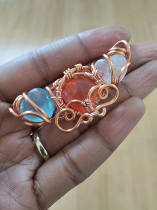 Divine Love Copper Necklace